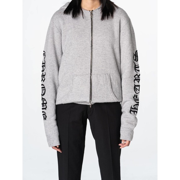 Cashmere Embroidered Logo Sweatshirt - Picture 1 of 11
